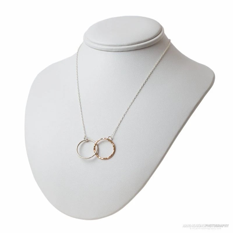 Interlocking Circle Necklace
