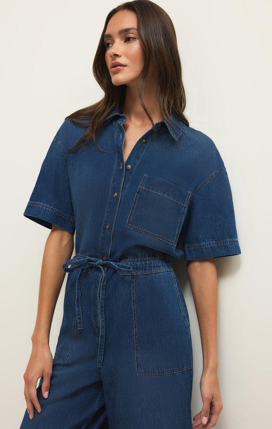 Elsie Denim Jumpsuit