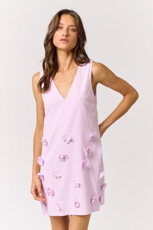 Flower Power Mini Dress