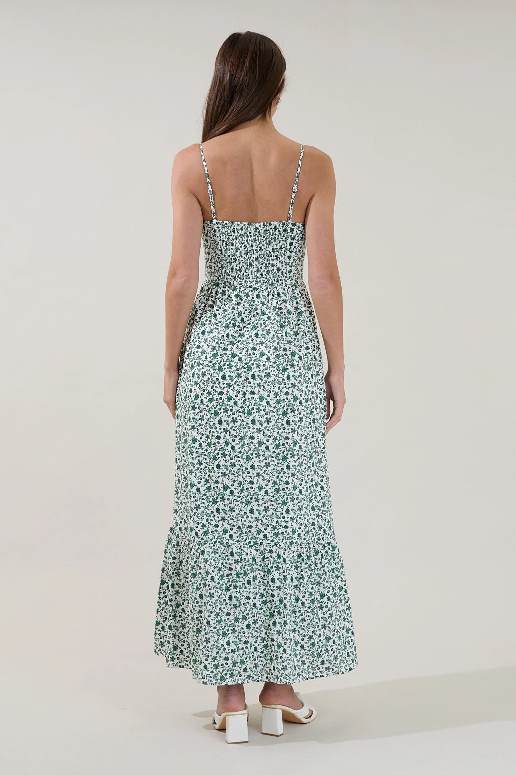 Sima Pleated Maxi