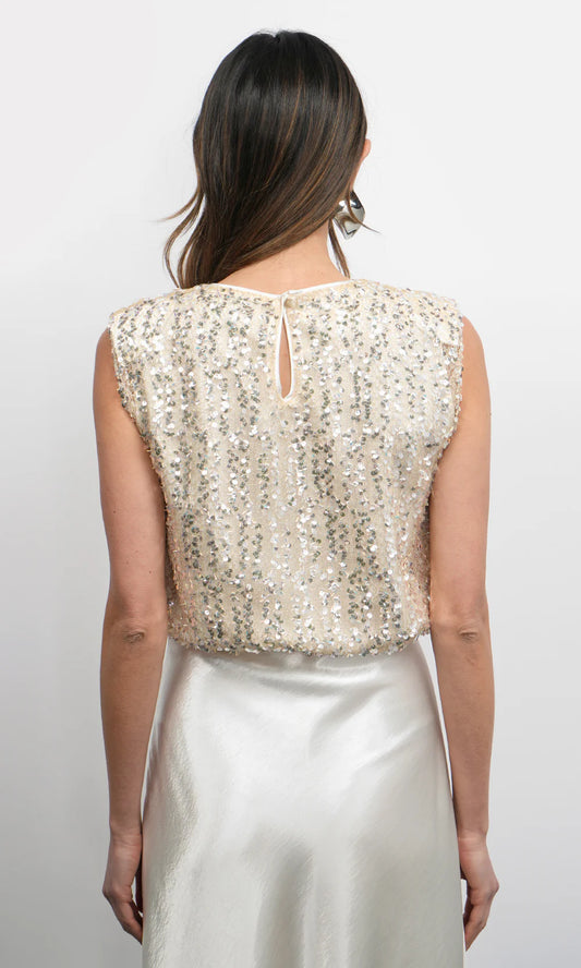 Liberty Bubble Sequin Top