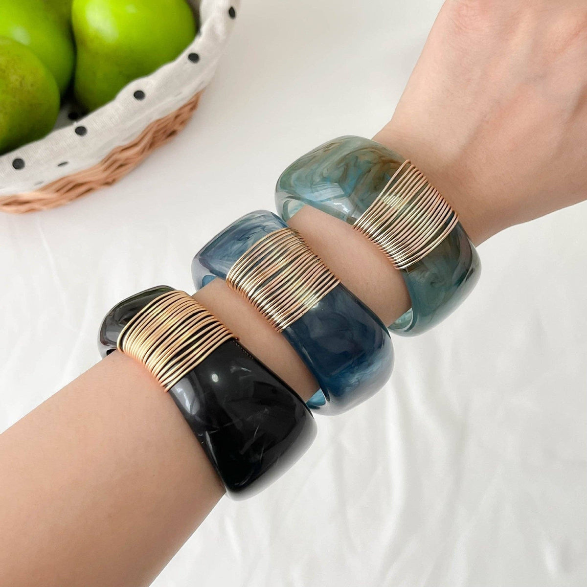 On the Wire Bangle