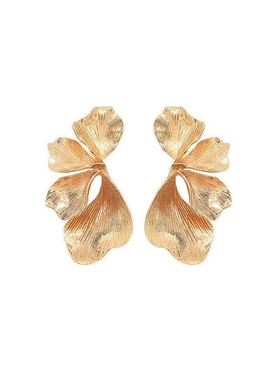 Pleated Drop Earring