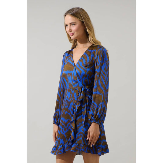 Krista Mini Wrap Dress