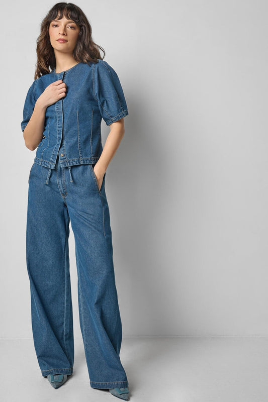 Straight Leg Drawcord Pant