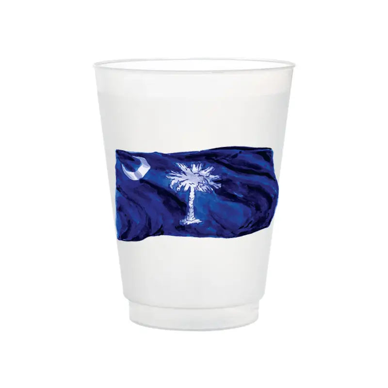 Set of 6 Frosted Cups