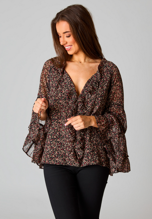 Mason Bell Sleeve Top