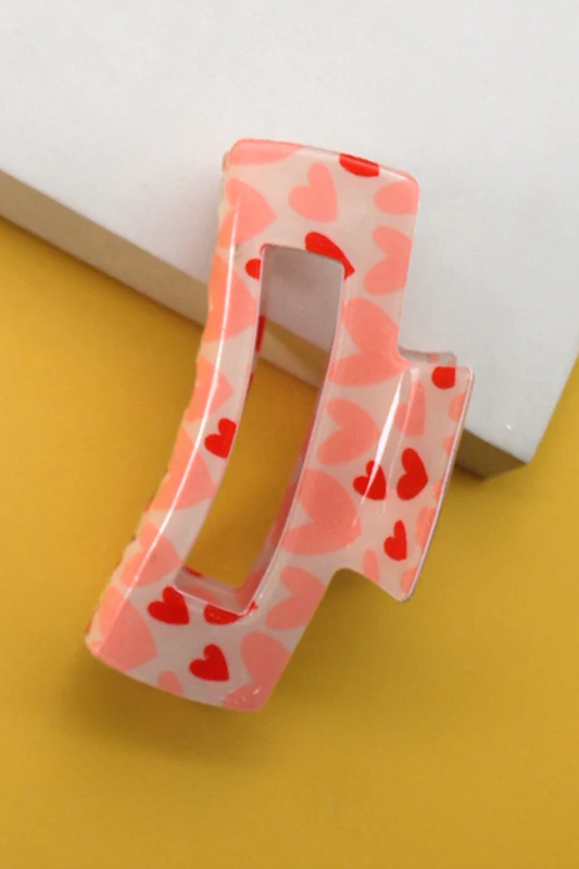 Heart Hair Claw Clip