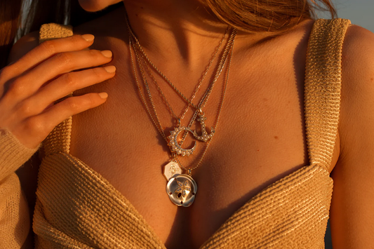 Selene Crescent Necklace