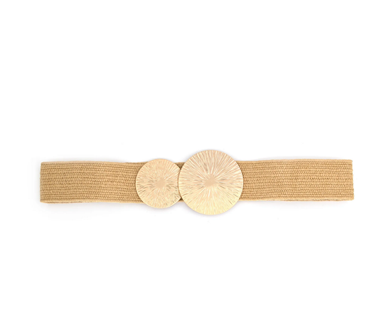 Medallion Elastic Belt