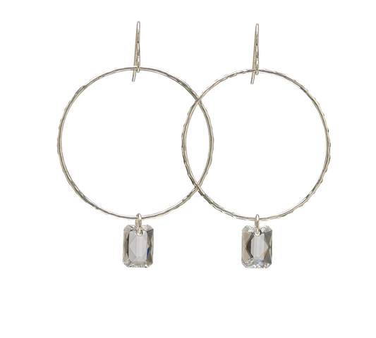 Deco Hoop Earrings