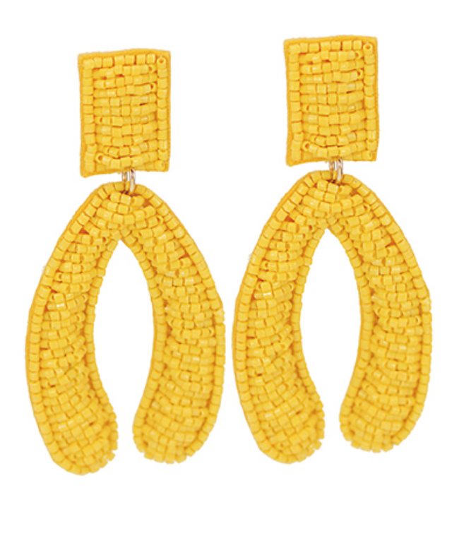 Mary Beaded Earring