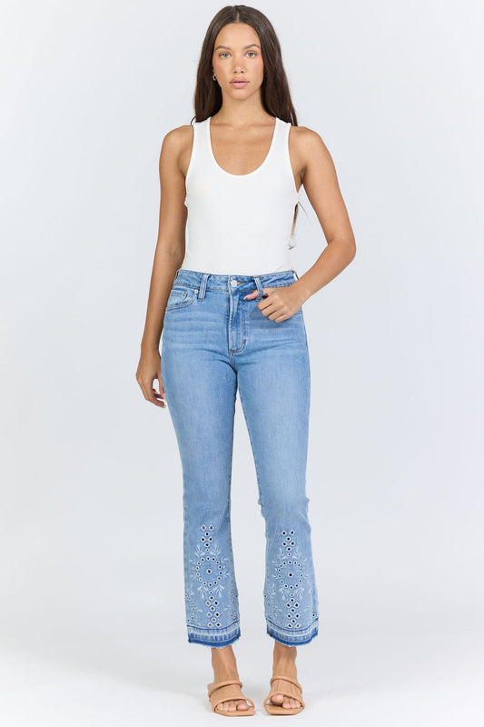 Jeanne Mid Rise Jean
