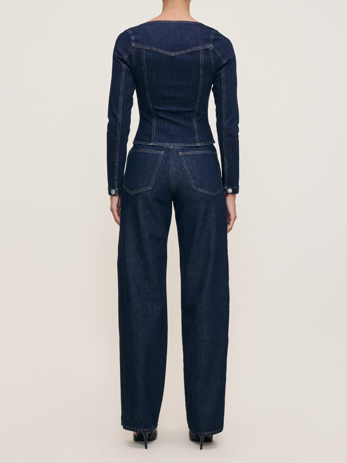 Kaylen Loose Straight High-Rise 32" Jeans