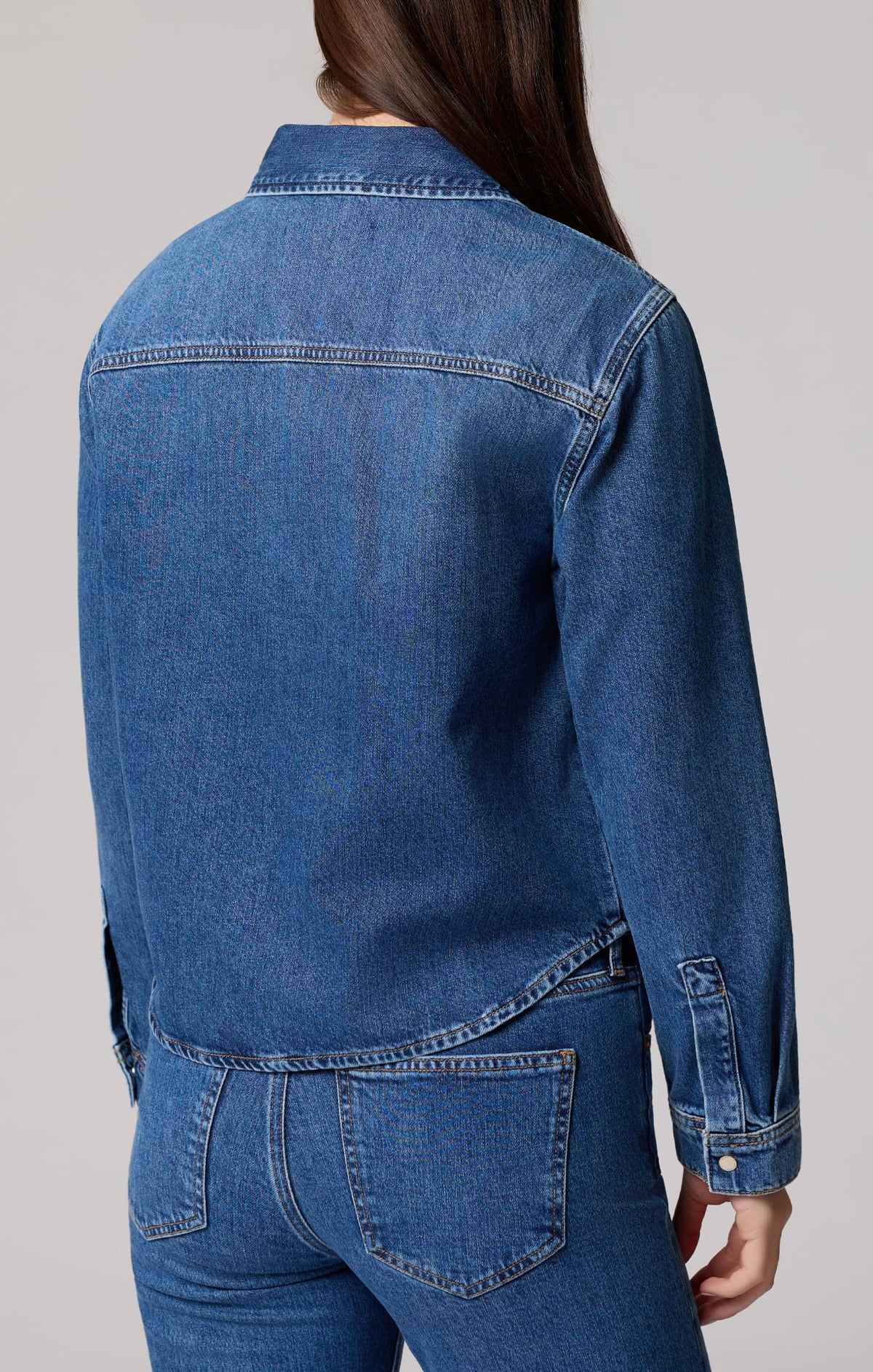 Tia Boxy Denim Shirt