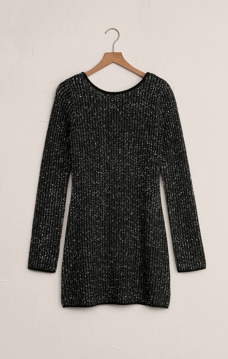 La Marca Sequin Mini Dress