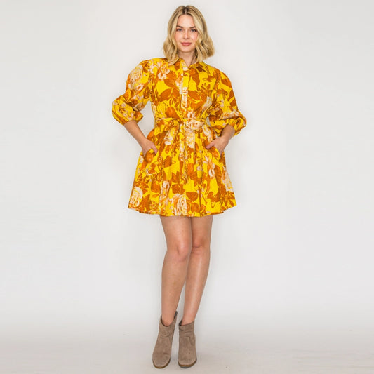 Merigold Rose Mini Dress