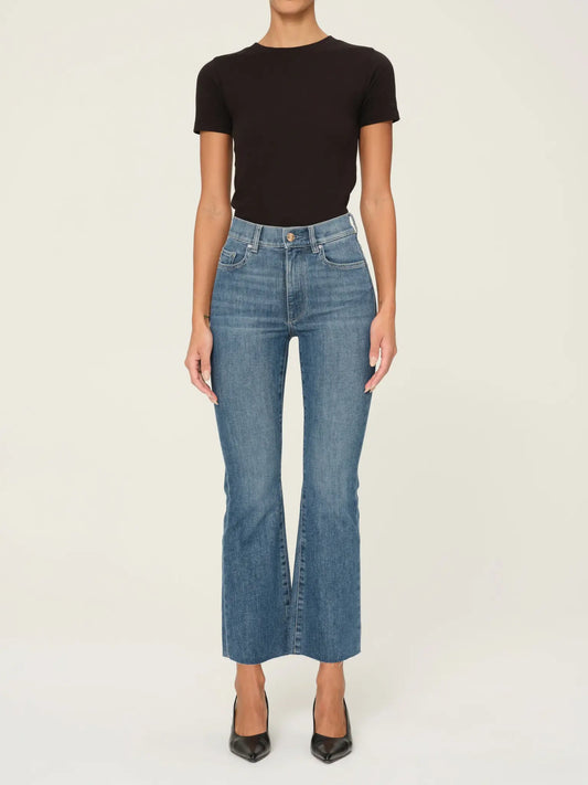 Bridget Boot: High Rise Instasculpt Crop Jean