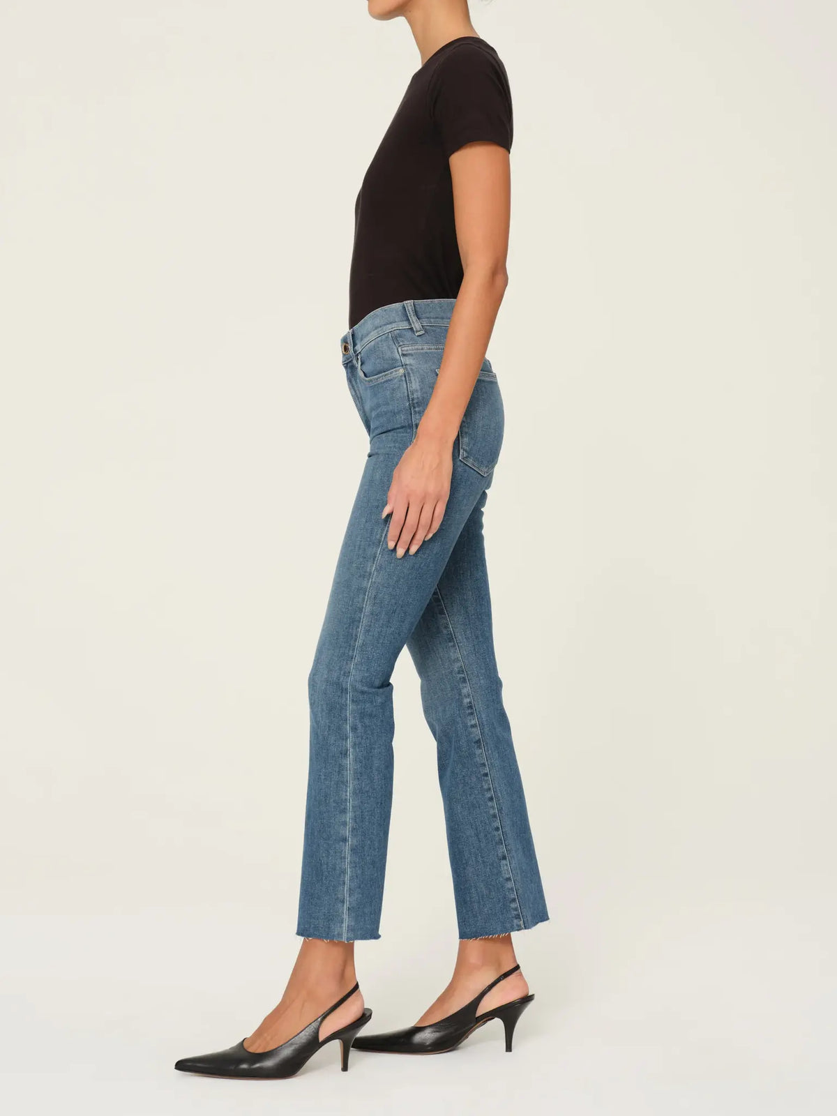 Bridget Boot: High Rise Instasculpt Crop Jean