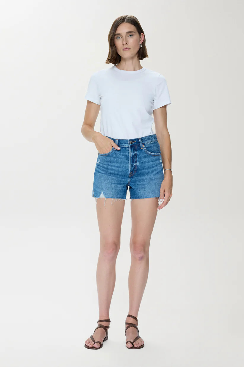 Nova Nova High Rise Cut Off Shorts