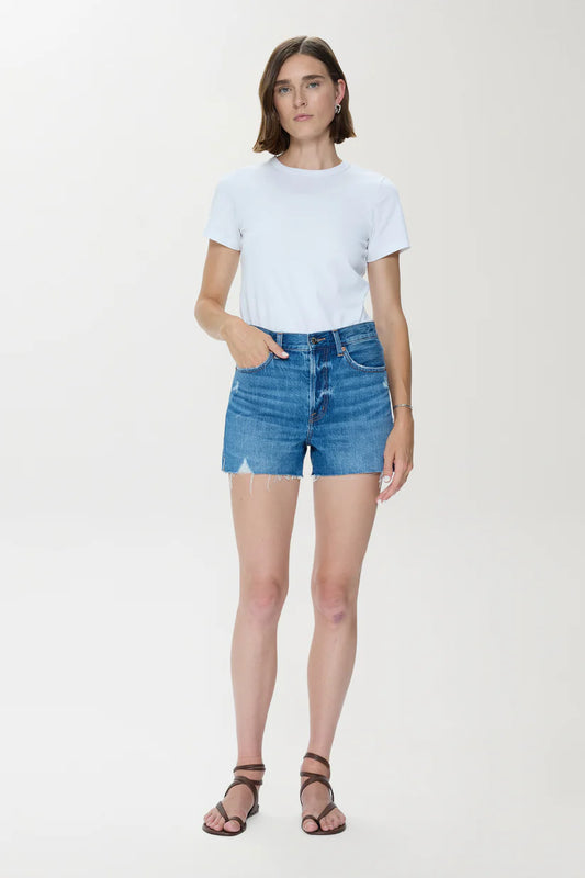 Nova Nova High Rise Cut Off Shorts