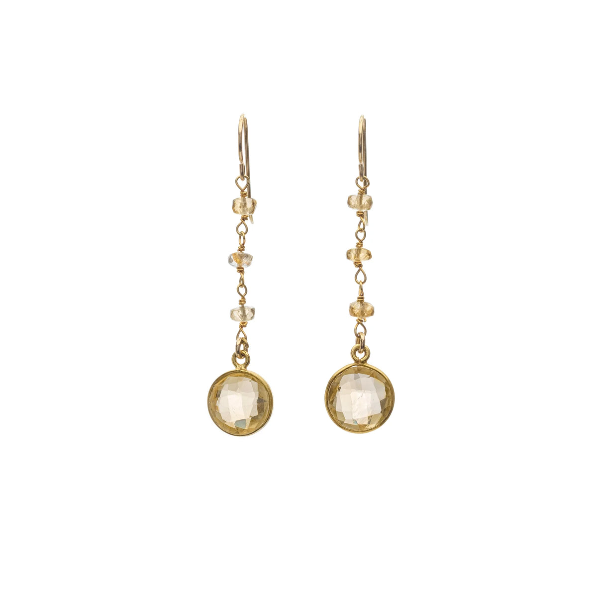 Citrine Drop Earring