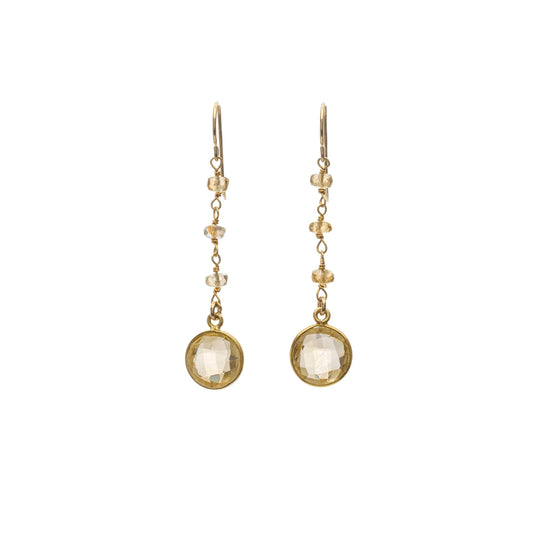 Citrine Drop Earring