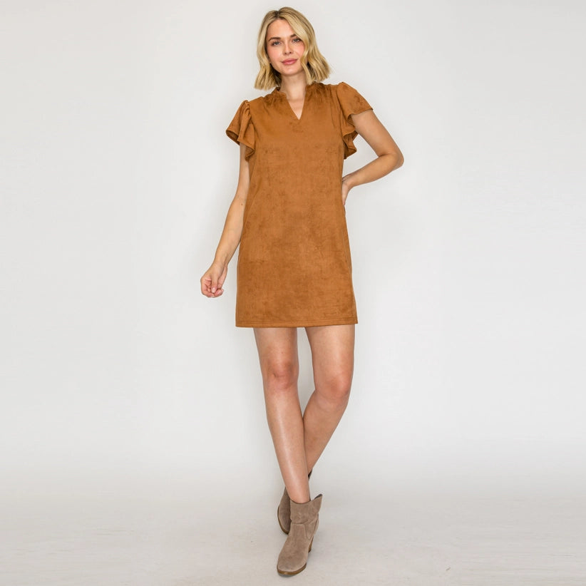 Sweet Suede Shift Mini