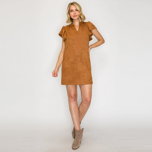 Sweet Suede Shift Mini