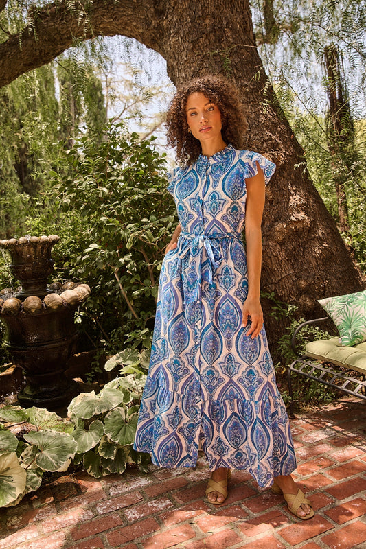 Riah Button Down Maxi