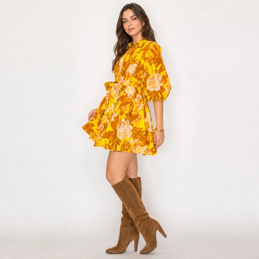 Merigold Rose Mini Dress