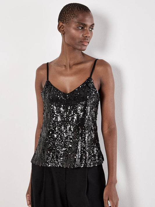 Sequin of Events Cami