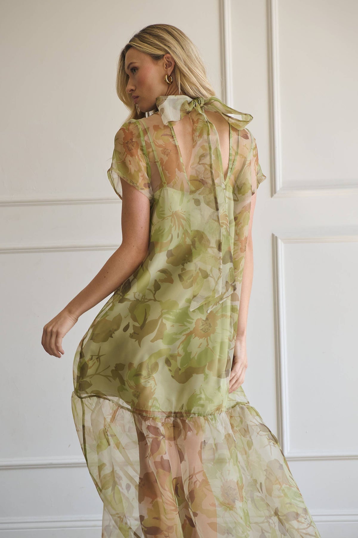 Ellery Organza Maxi Dress