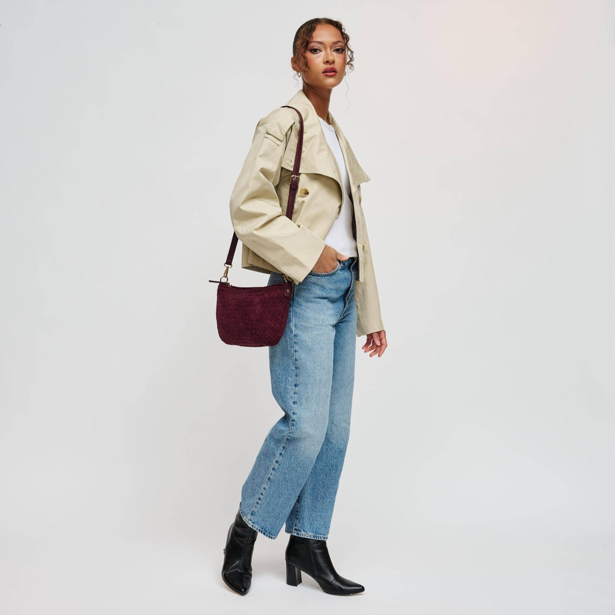 Jordan - Faux Suede Crossbody