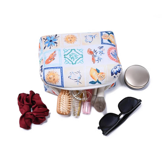 Amalfi Escape Cosmetic Bag
