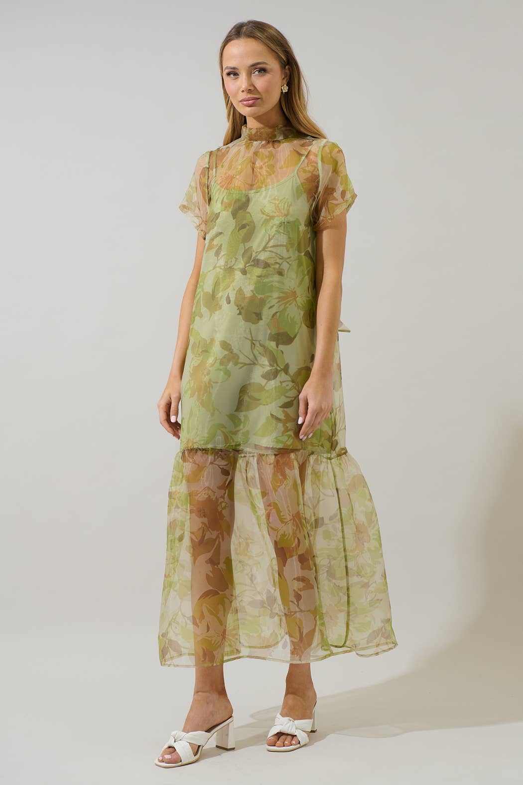 Ellery Organza Maxi Dress