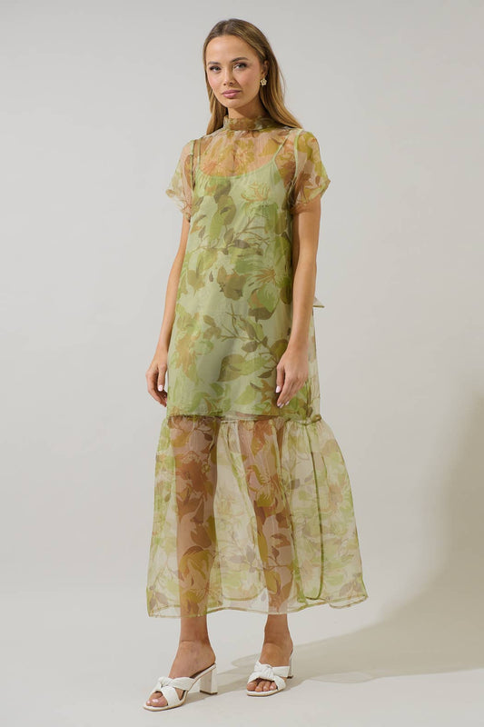 Ellery Organza Maxi Dress