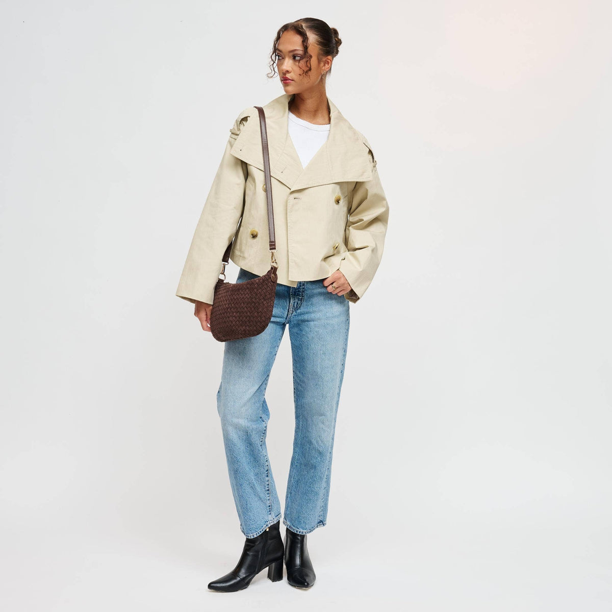 Jordan - Faux Suede Crossbody