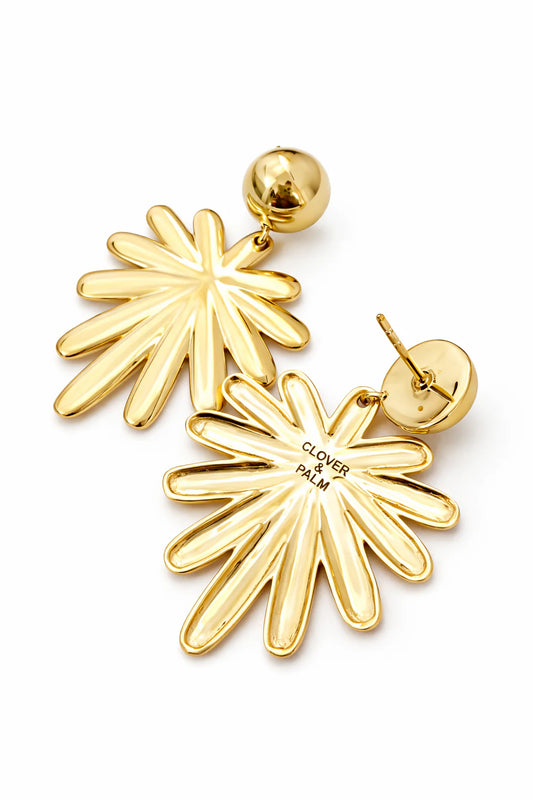 Signature Palm Post Earrings