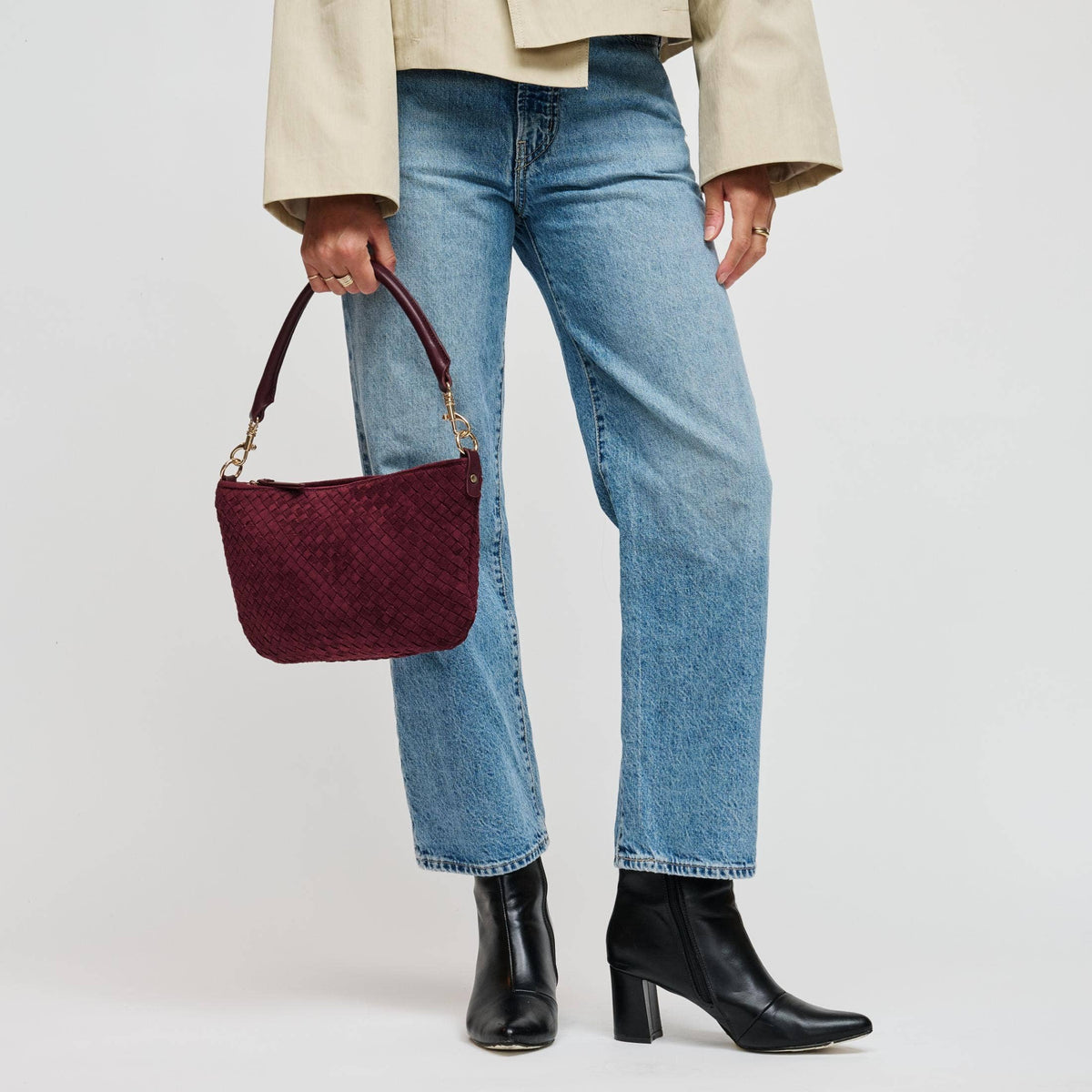 Jordan - Faux Suede Crossbody
