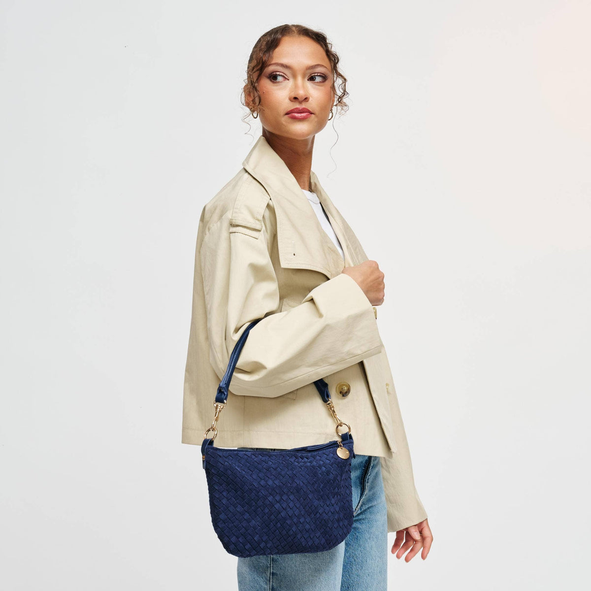 Jordan - Faux Suede Crossbody