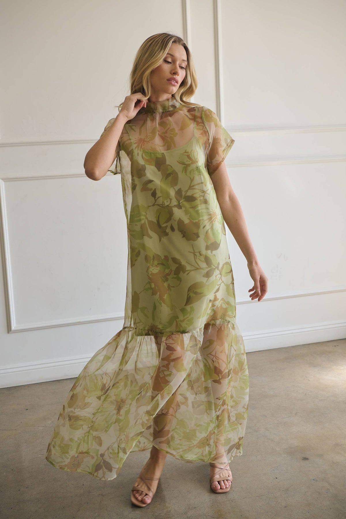 Ellery Organza Maxi Dress