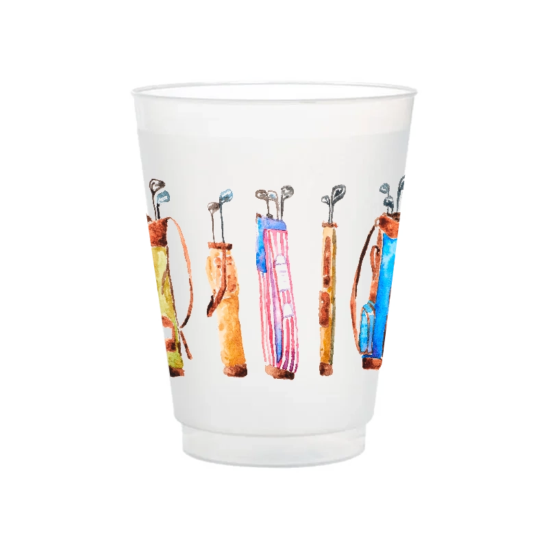 Set of 6 Frosted Cups