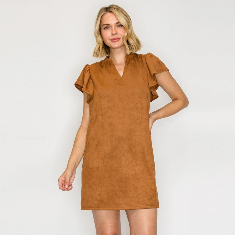 Sweet Suede Shift Mini
