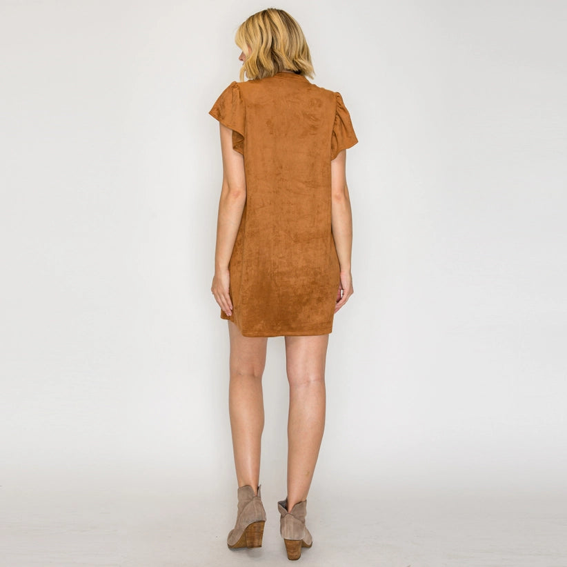 Sweet Suede Shift Mini