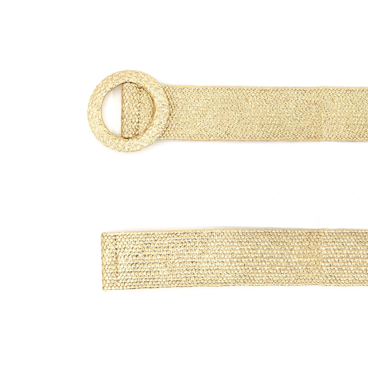 Metallic Woven Belt