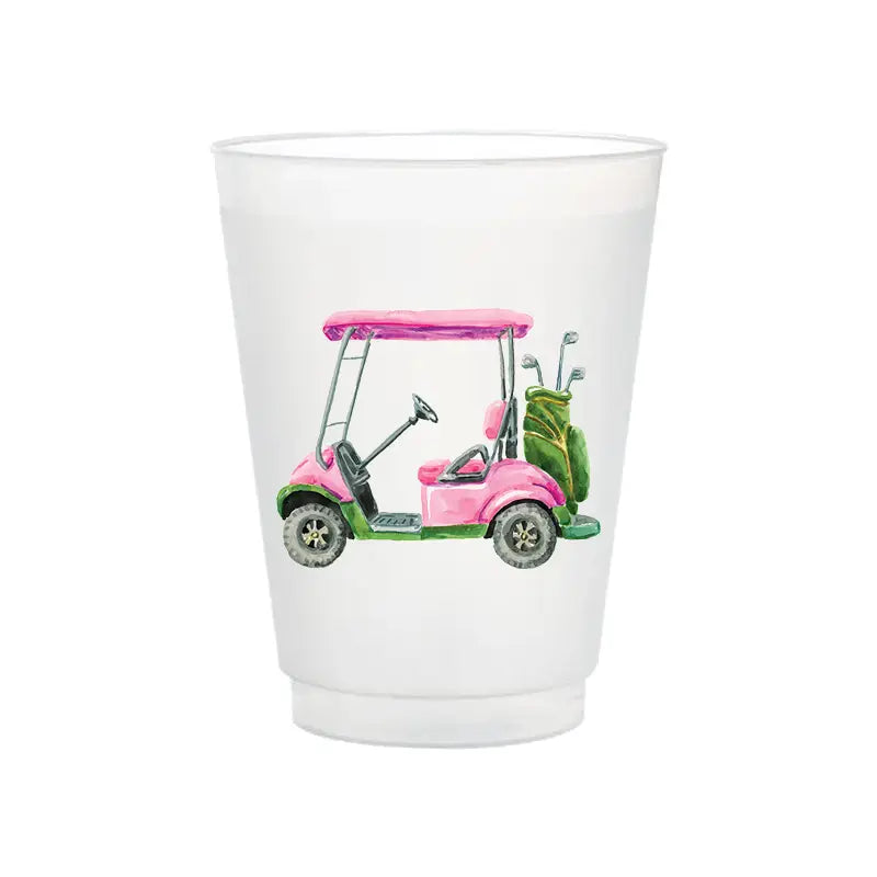 Set of 6 Frosted Cups