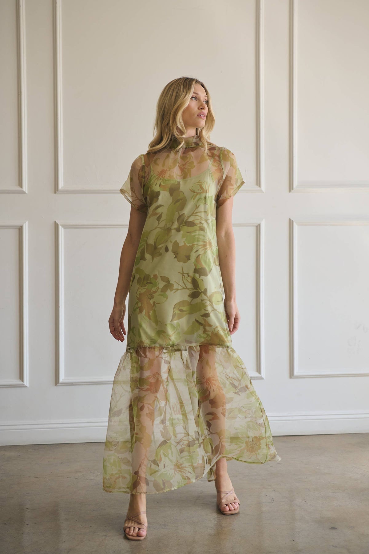 Ellery Organza Maxi Dress