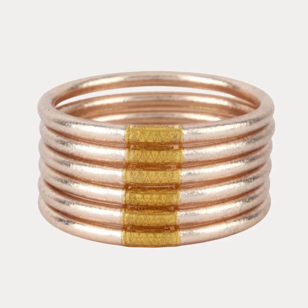 All Weather Bangle Serenity Prayer - Set of 6