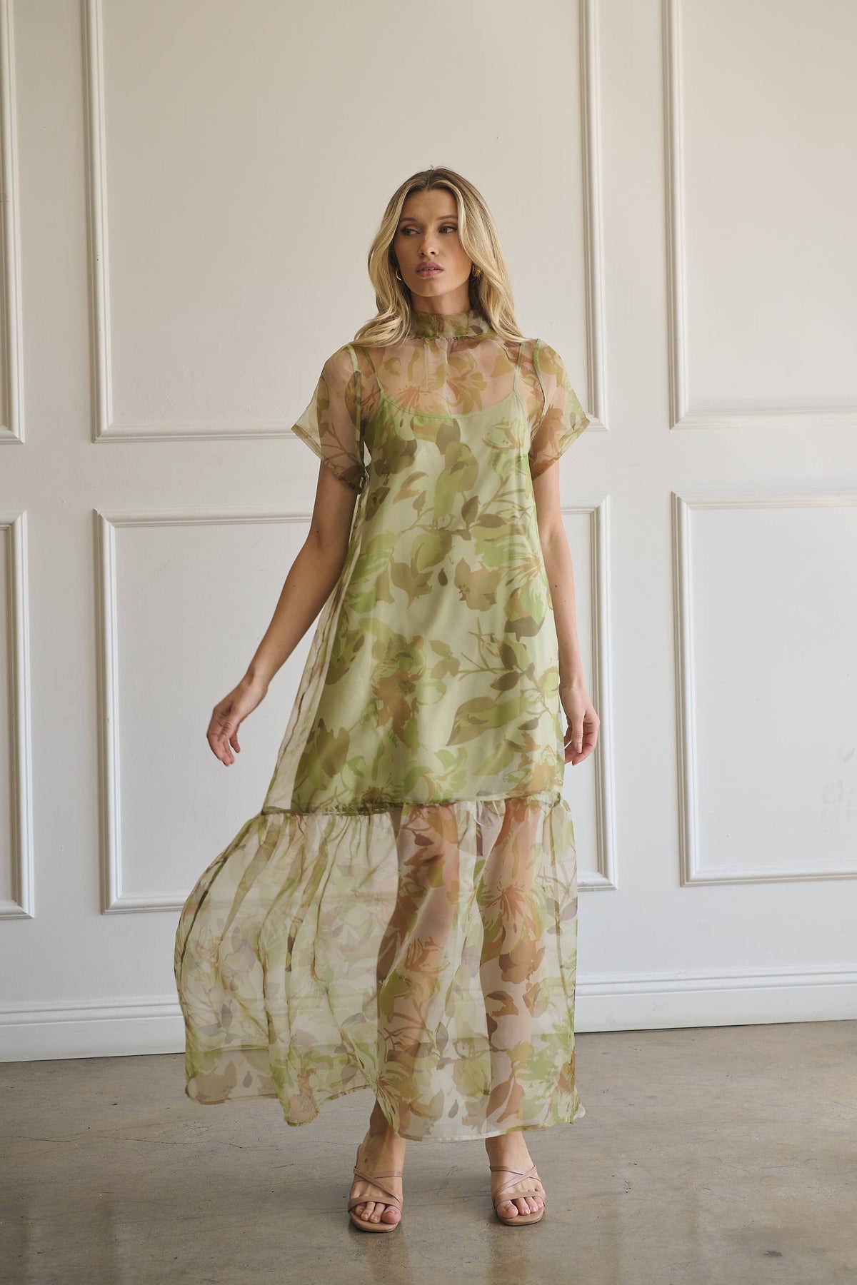 Ellery Organza Maxi Dress